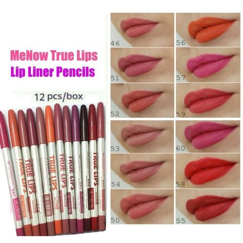 12 crayons à lèvres Avec 12 Couleurs-True Lips MZ.LUX