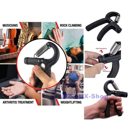 Musculation Main Hand Grip Exercice Portable Fitness Grip 10-50 Kg