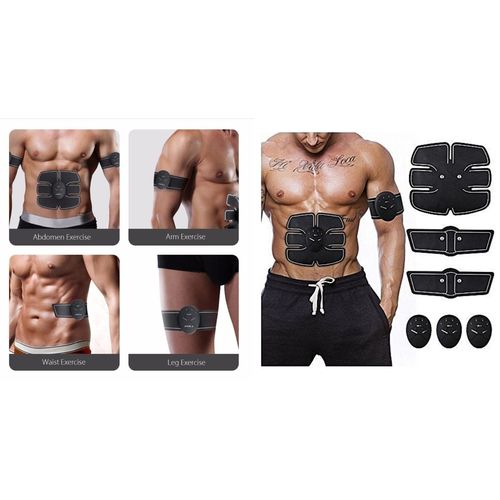 Smart Ceinture musculation électrostimulation EMS pour abdominaux, biceps, triceps, cuisses, dos, épaules...