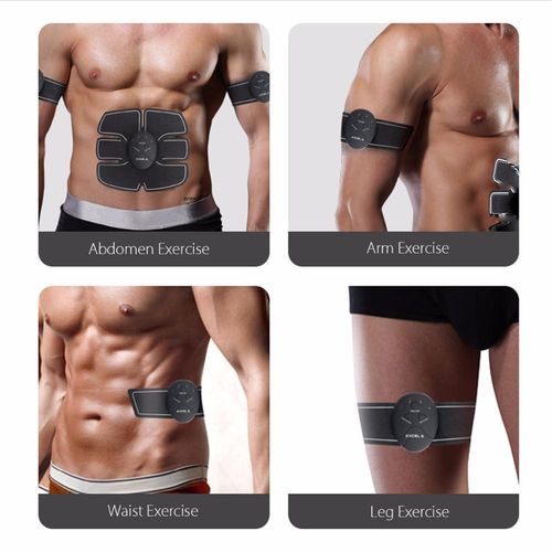 Smart Ceinture musculation électrostimulation EMS pour abdominaux, biceps, triceps, cuisses, dos, épaules...