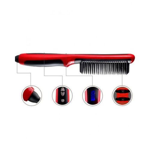 Nouvelle Brosse Hair Straightener Lissante et Chauffante électrique avec lcd