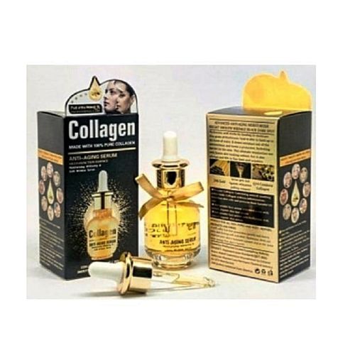 Collagen Sérum pour visage Hydratant Blanchissant Anti-acné  Anti-âge  Anti-Rides - 40ml