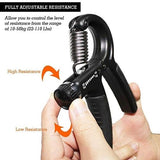 Musculation Main Hand Grip Exercice Portable Fitness Grip 10-50 Kg